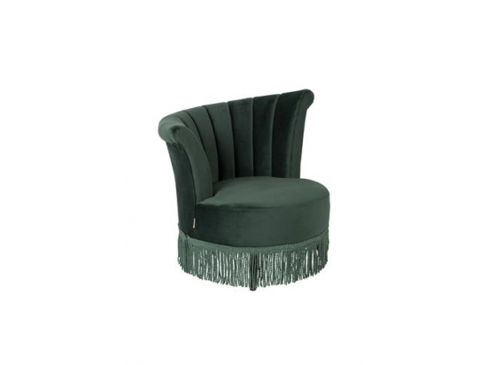 Lounge chair dark green