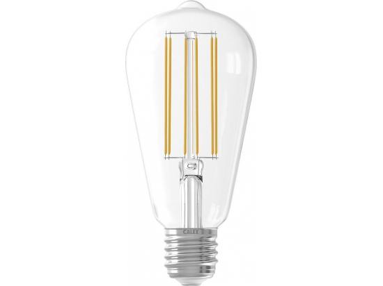 Calex Rustic LED Lamp Warm - E27 - 320 Lumen - Goud / Clear