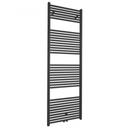 Badkamerradiator Compact mat zwart