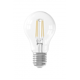 Calex LED volglas Filament Standaardlamp 220-240V 4W 400lm E27 A60, Helder 2700K CRI80, energielabel A++